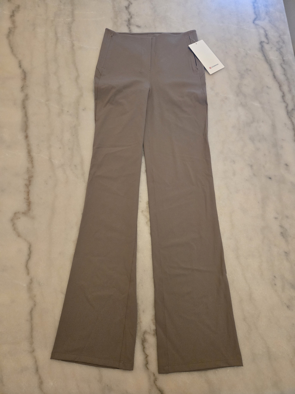 lululemon athletica Taupe Boot Cut Flare Pants